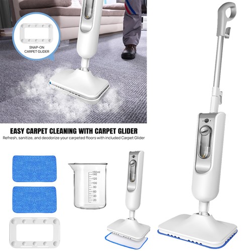 Hot steam mop - 12-in-1,
